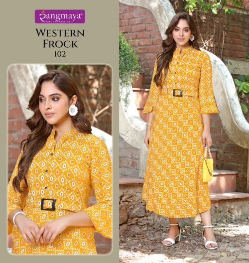 Rangmaya Long Kurtis Catalog